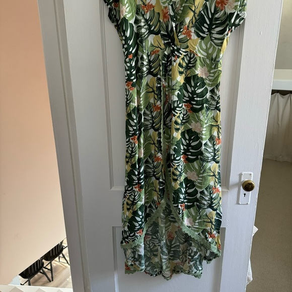 NWT Tropical Pattern Maxi Length Cover Up/Dress - Picture 6 of 6